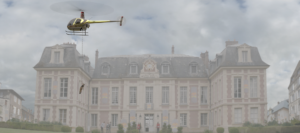 Le Roi Des Cons, court-métrage, hélicoptère, château