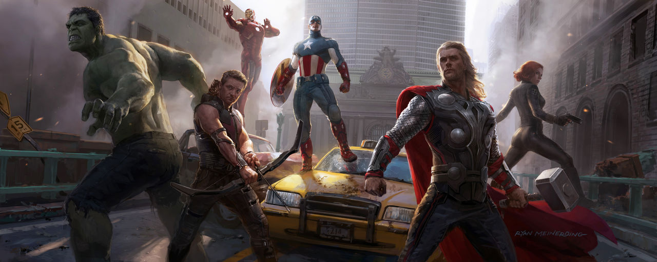 Concept-art Avengers