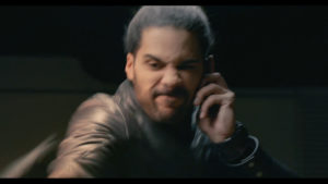 Jeremy Nadeau au téléphone