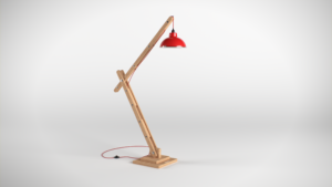 Visuels 3D photoréalistes de lampes d'architectes - Tronatic Studio
