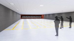 AGEN - Stand de tir - Visuels d'architecture 3D