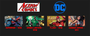 Chronologie début DC Comics Action Comics - Chronologie début DC