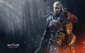 Visuel du jeu vidéo The Witcher pour article Comment les jeux vidéos inspirent les VFX de Tronatic Studio